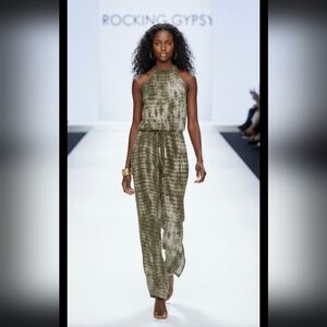 Rocking Gypsy Green Jumpsuit